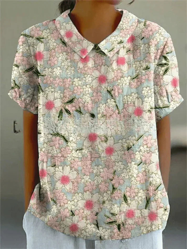 Matilda | Classic Floral Blouse