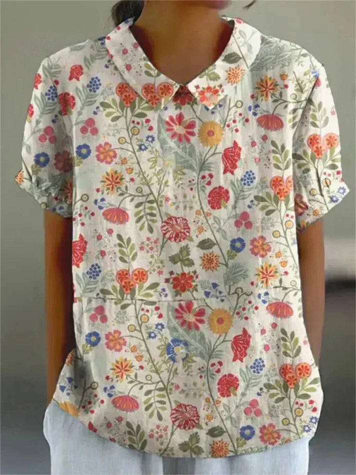 Matilda | Classic Floral Blouse