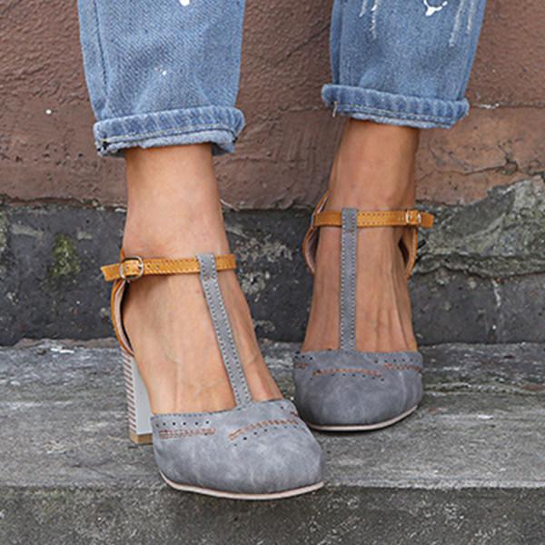 Christian | Women’s Spring Chunky Heel Mary Janes