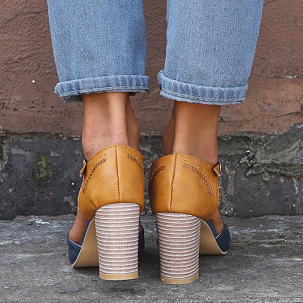 Christian | Women’s Spring Chunky Heel Mary Janes