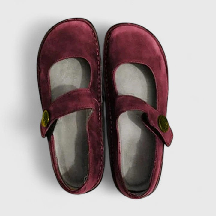 Isabella | Womens Strap Detail Slip On Shoes