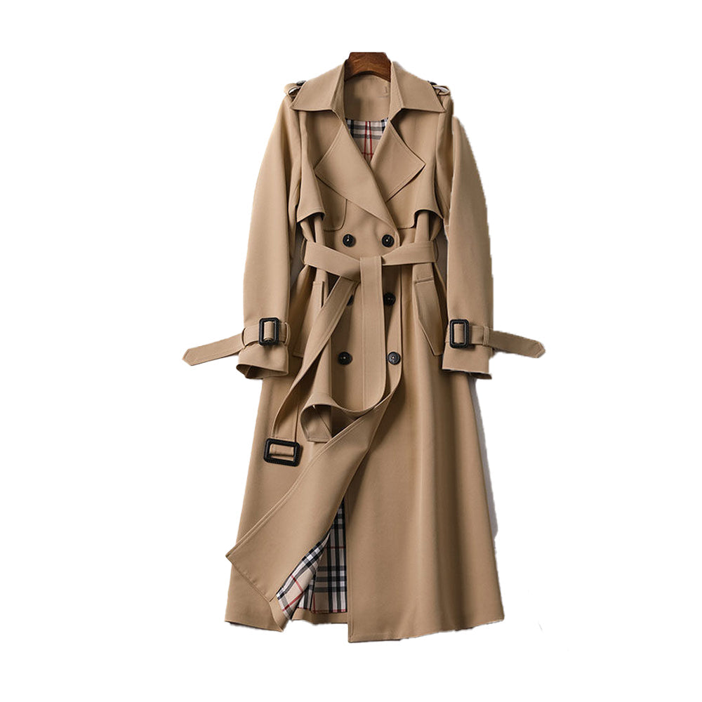 Emily | Women’s Double-Breasted Belted Trench Coat