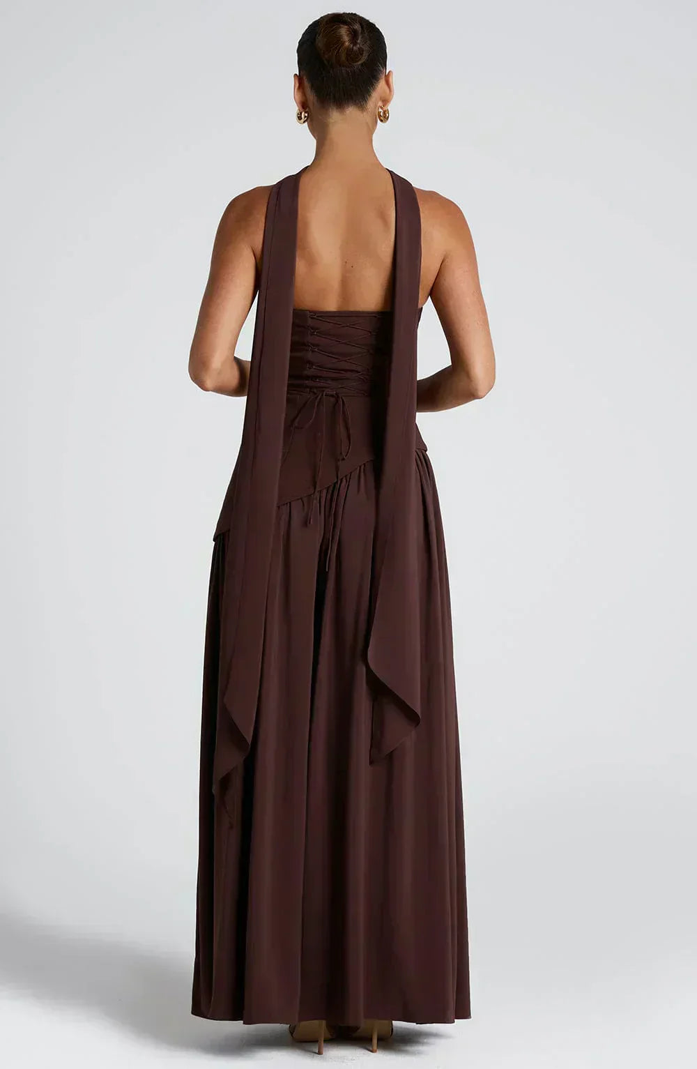 Julia | Women Wedding Guest Asymmetric Maxi Dress