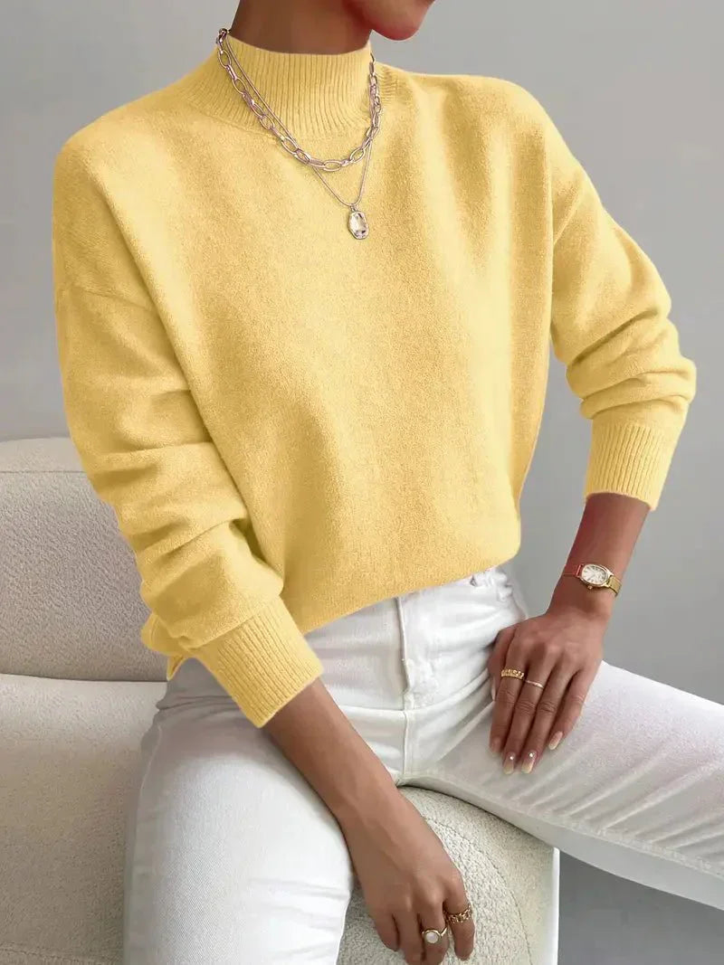 Bethany | Women's  Long Sleeve Pullover Sweater Top