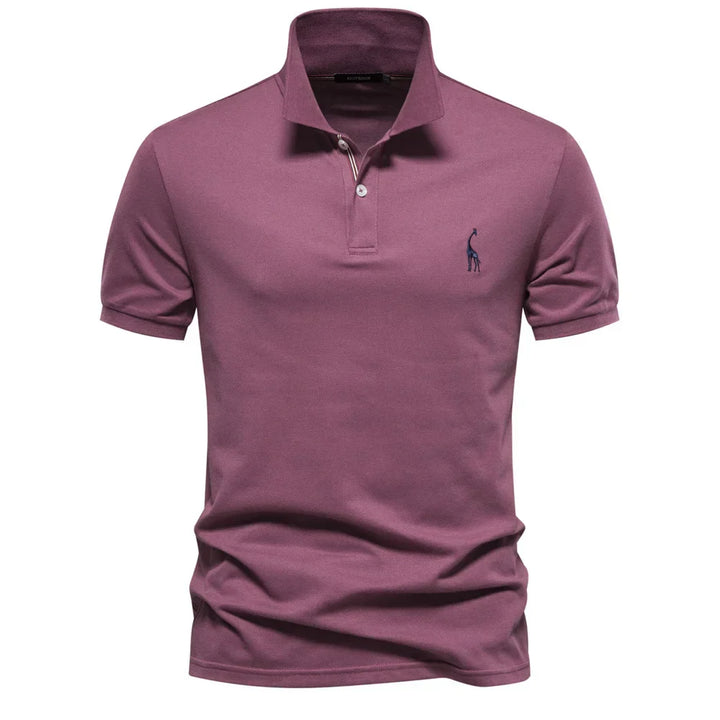 Scott | Men's Short Sleeve Button Polo Shirt