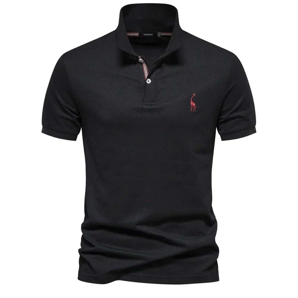 Scott | Men's Short Sleeve Button Polo Shirt