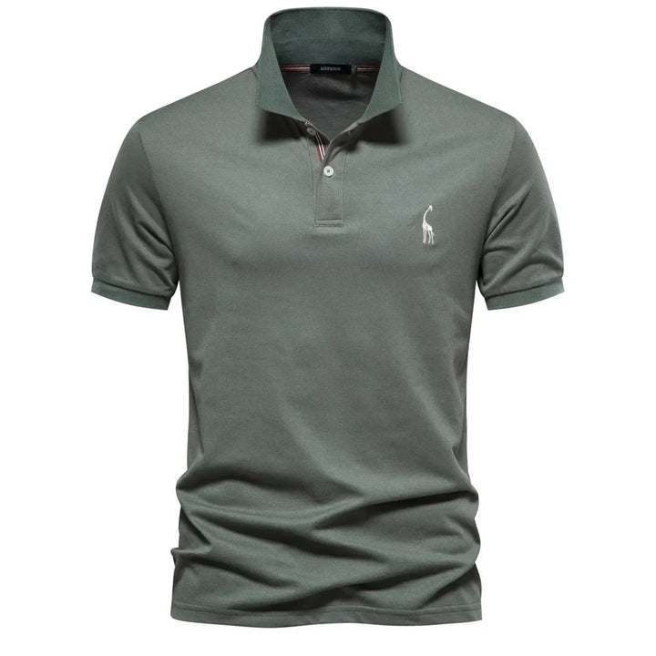 Scott | Men's Short Sleeve Button Polo Shirt