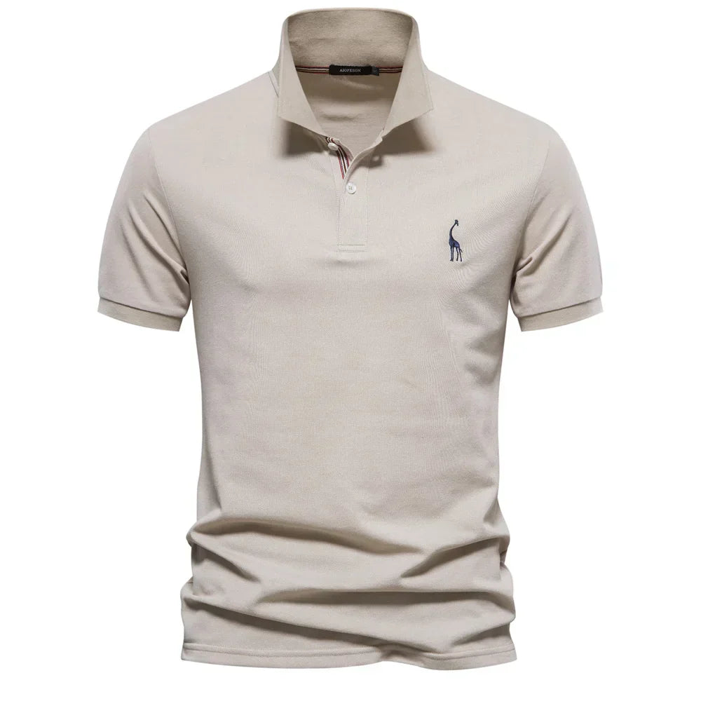 Scott | Men's Short Sleeve Button Polo Shirt