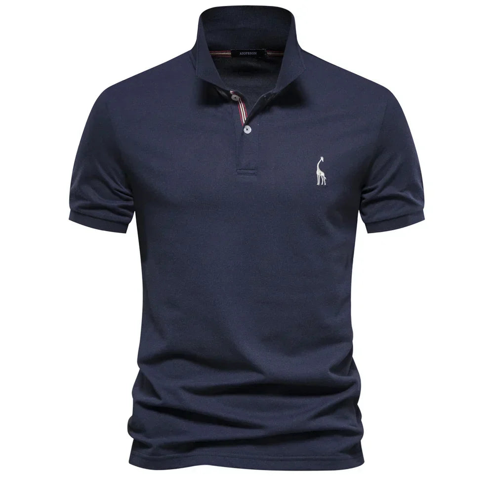 Scott | Men's Short Sleeve Button Polo Shirt