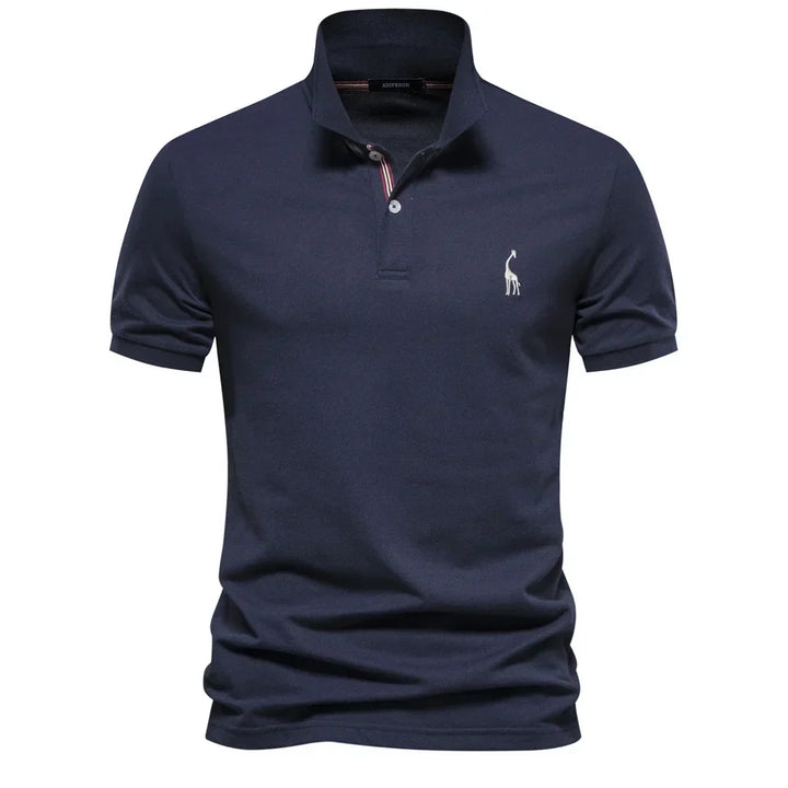 Scott | Men's Short Sleeve Button Polo Shirt