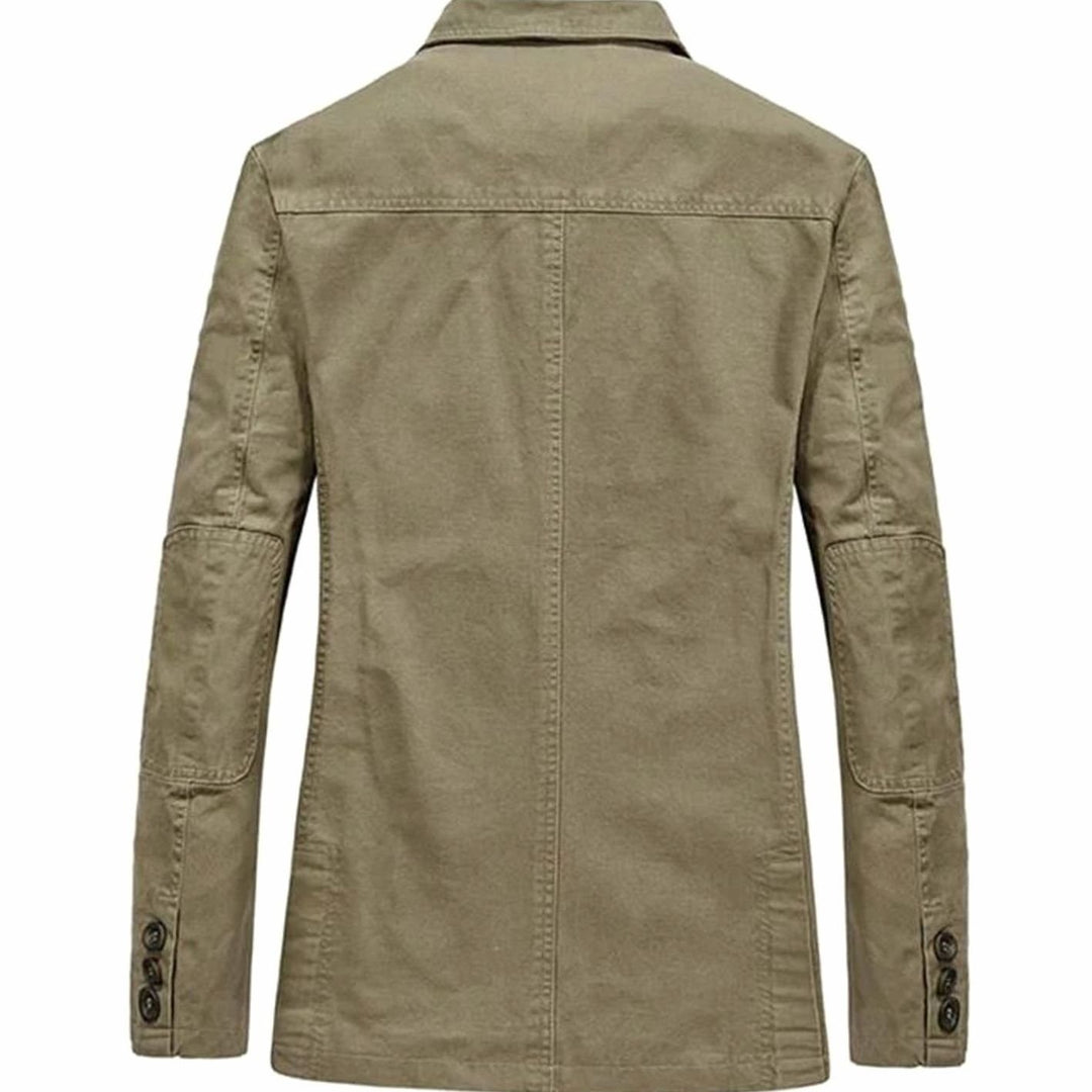 Men's Casual Lightweight Cotton Blazer Mens Coat