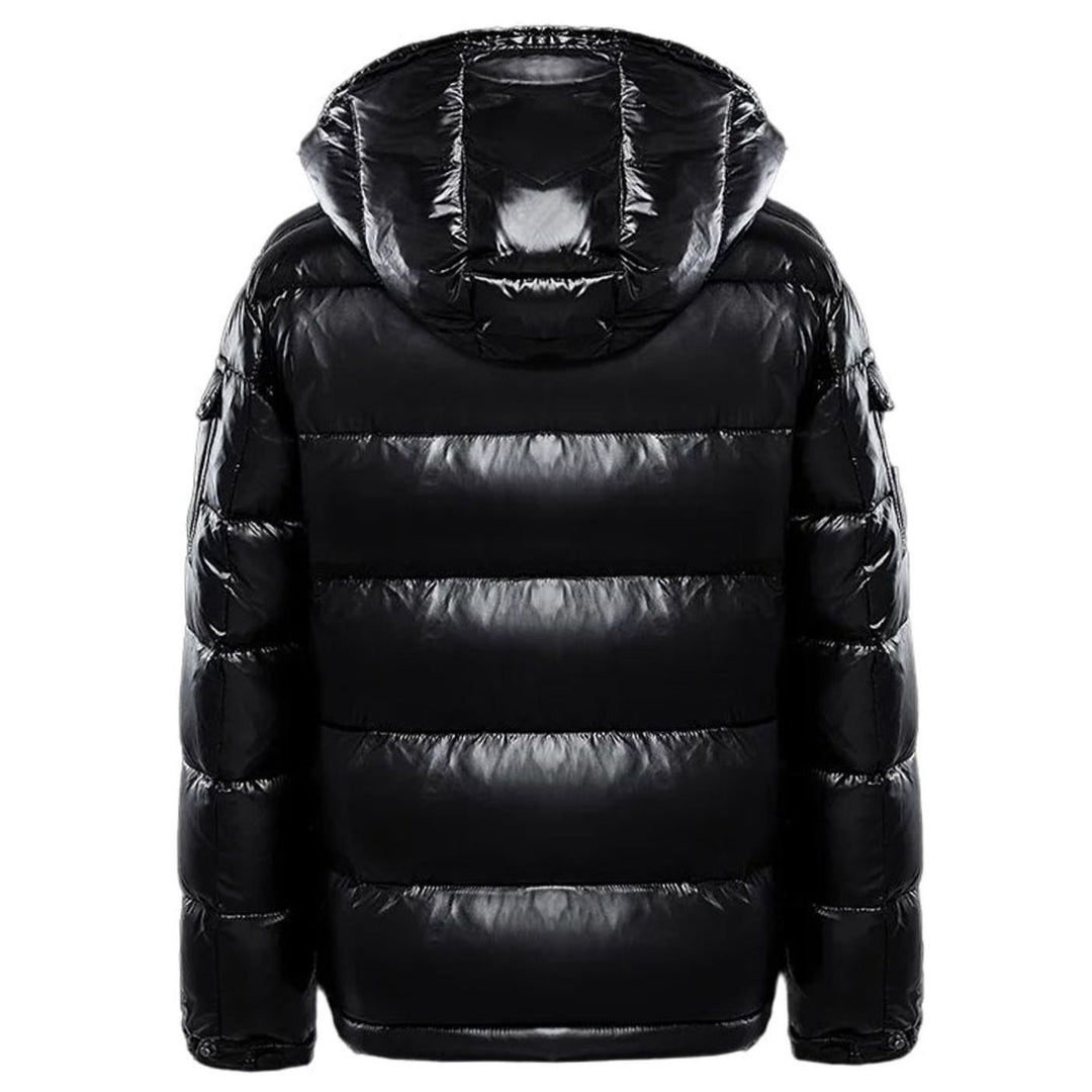 Men's Hooded Insulated Quilted Jacket Full-Zip Puffer
