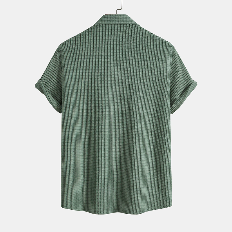 George | Men's Two Piece Casual Shirt Shorts Se