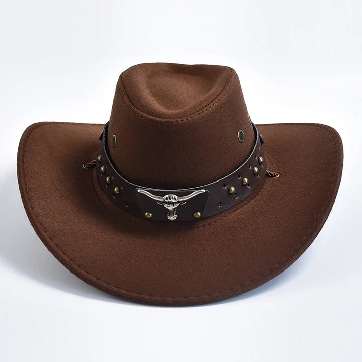 Elliot | Men's Wide Brim Western Cowboy Hat