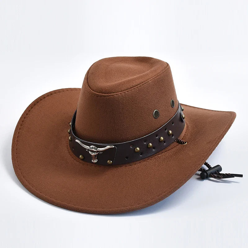 Elliot | Men's Wide Brim Western Cowboy Hat