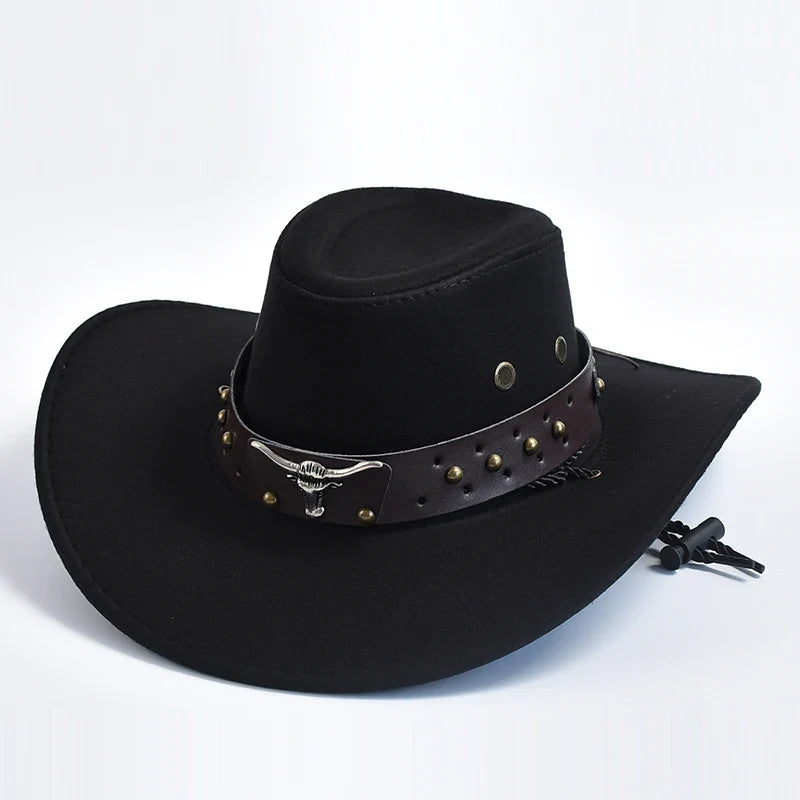 Elliot | Men's Wide Brim Western Cowboy Hat