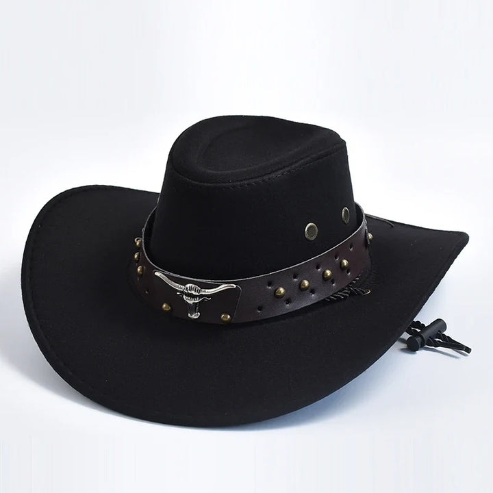 Elliot | Men's Wide Brim Western Cowboy Hat