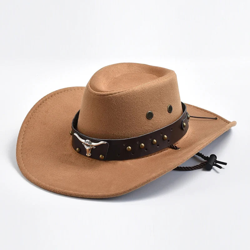 Elliot | Men's Wide Brim Western Cowboy Hat