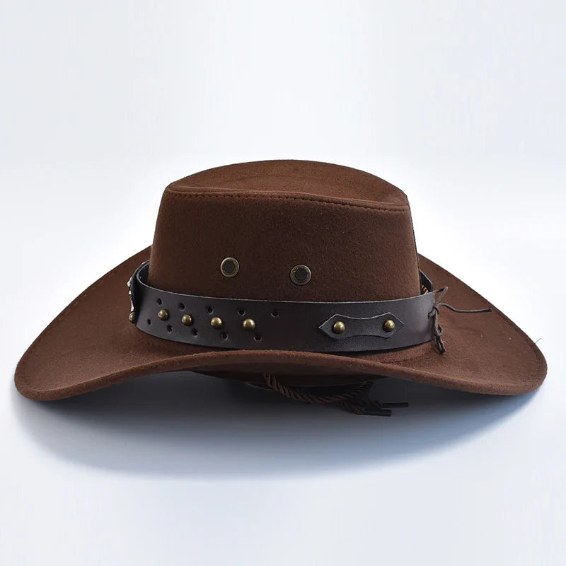 Elliot | Men's Wide Brim Western Cowboy Hat