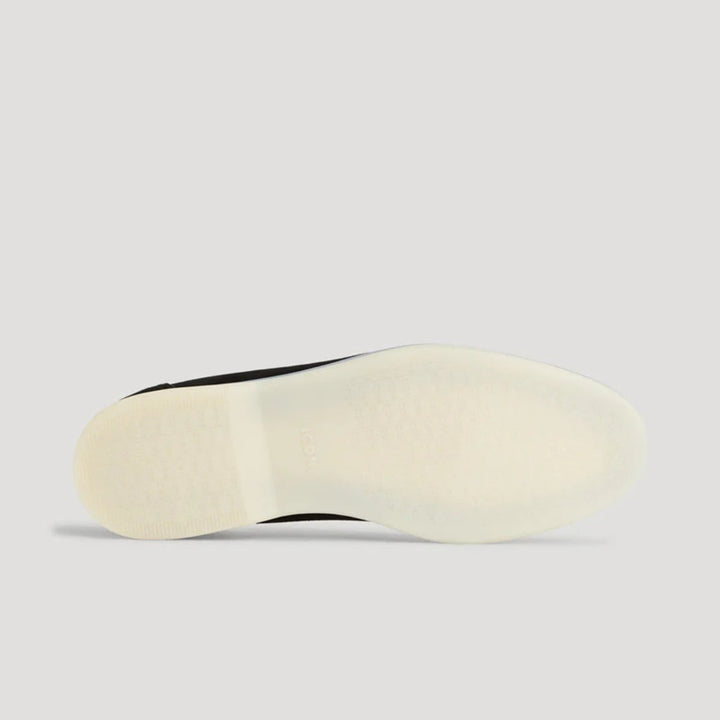 Men's Suede Slip-On Flatform Loafers