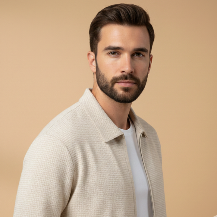 Dylan | Men's Casual Zip Jacket Two Piece Set