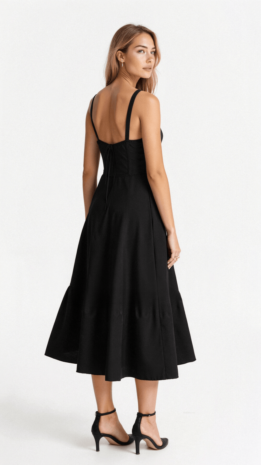 Eloise | Floral Chic Corset Midi Dress