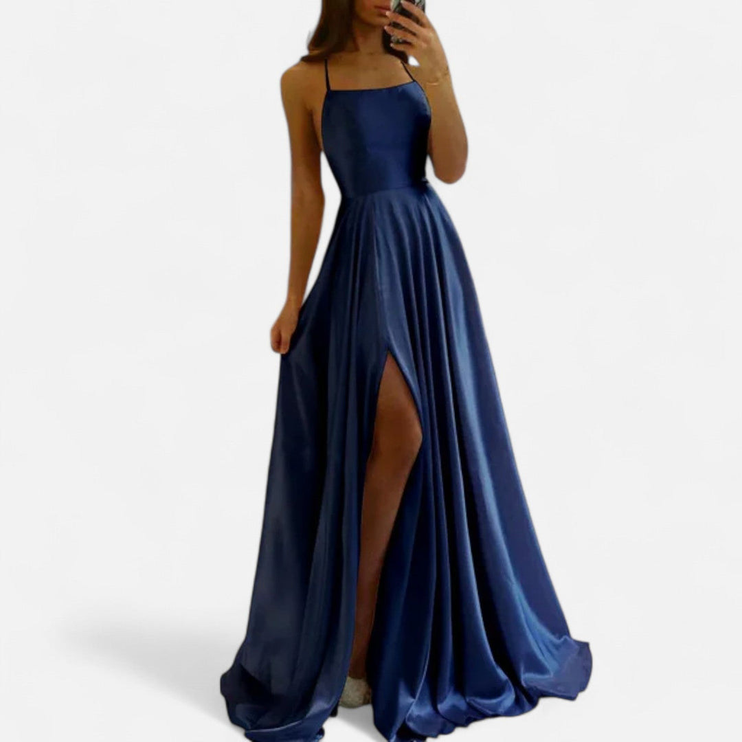 Bethany | Women Wedding Guest Dress Slit Maxi Dress