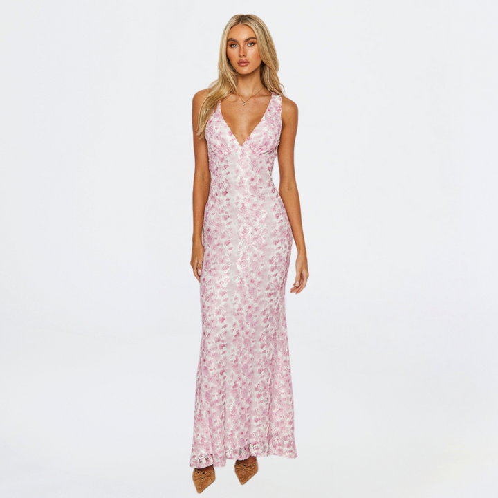 Ava| Women Wedding Guest Maxi Dress