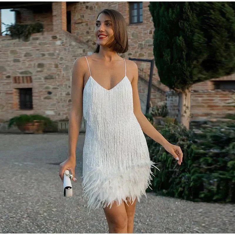 Mia | Women’s Summer Fitted Sequin Cocktail Mini Dress