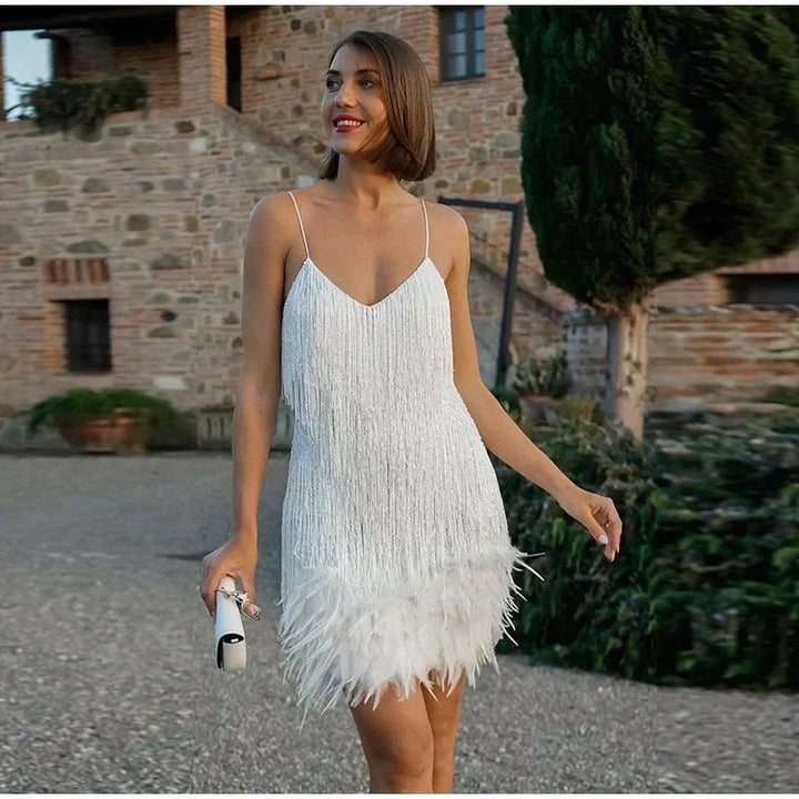 Mia | Women’s Summer Fitted Sequin Cocktail Mini Dress
