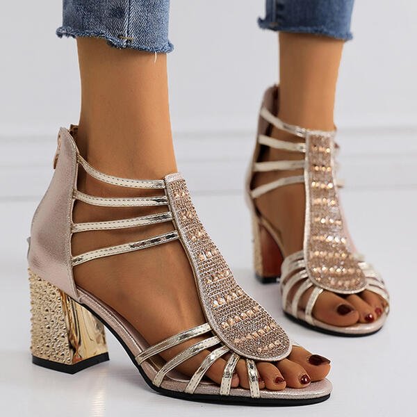 Ella | Women Summer Strappy Block Heels