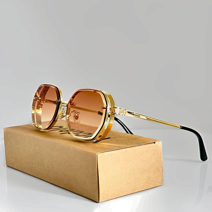 Sunglasses Aviator Style UV400 Protection Gradient - Old Town (Orignal)