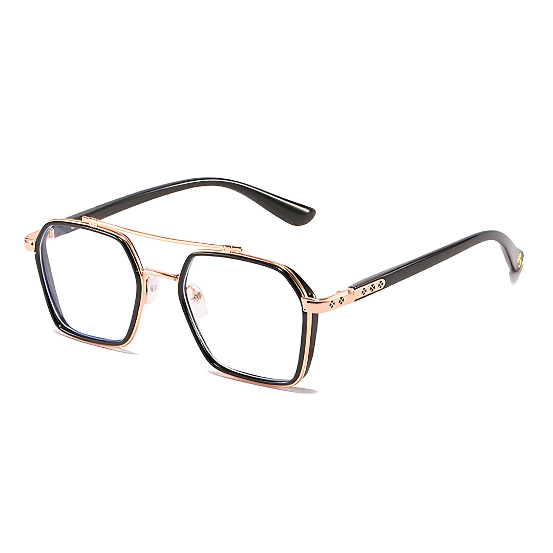 Sunglasses Blue Light Blocking Square Frame Clear Lens