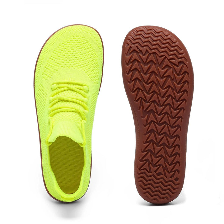 Unisex Lightweight Breathable Barefoot Trainers - Gelb