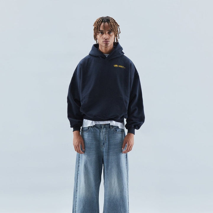 Unisex Oversized Heavyweight Fleece Pullover Hoodie