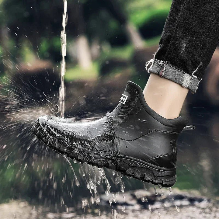 Waterproof Boots Ankle Chelsea Rain Slip-On