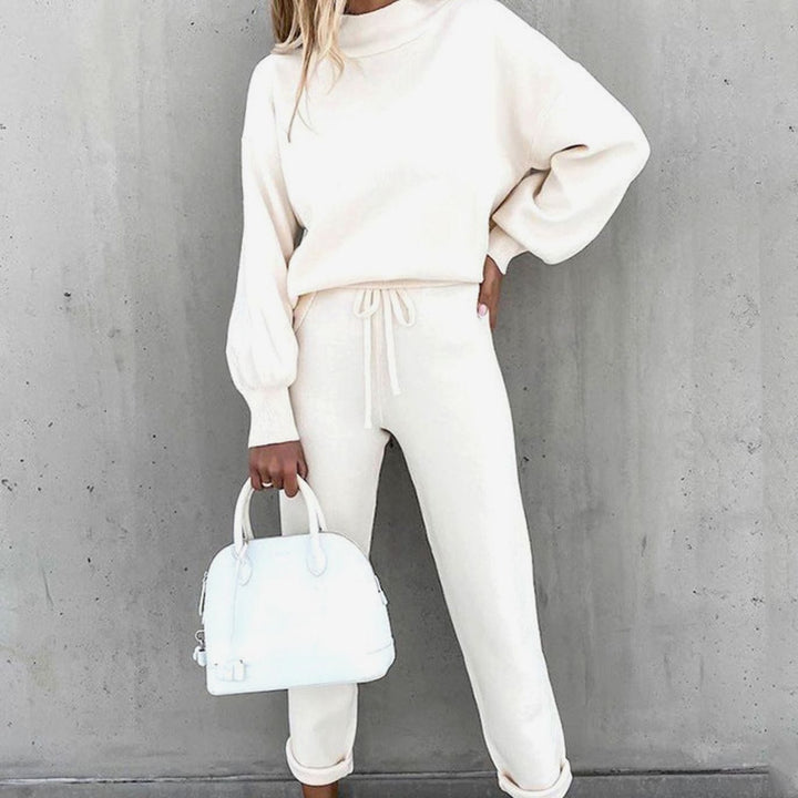 Women's Cosy Two-Piece Relaxed-Fit Tracksuit Outfit Set
