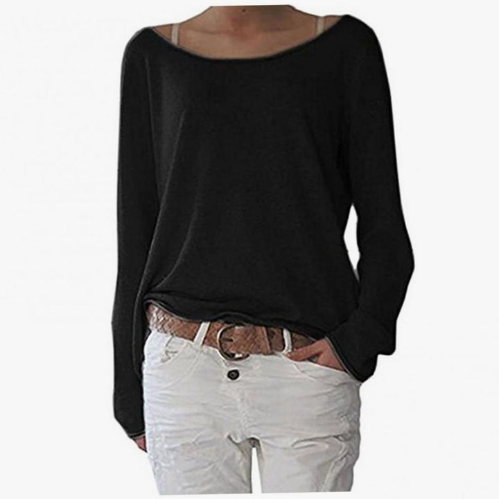 Women's Everyday Crew Neck Long Sleeve Knit Sweater