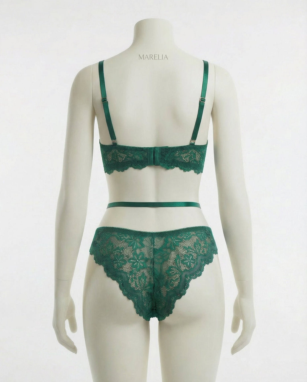 Women's Four-Piece Lace Suspender Lingerie Set