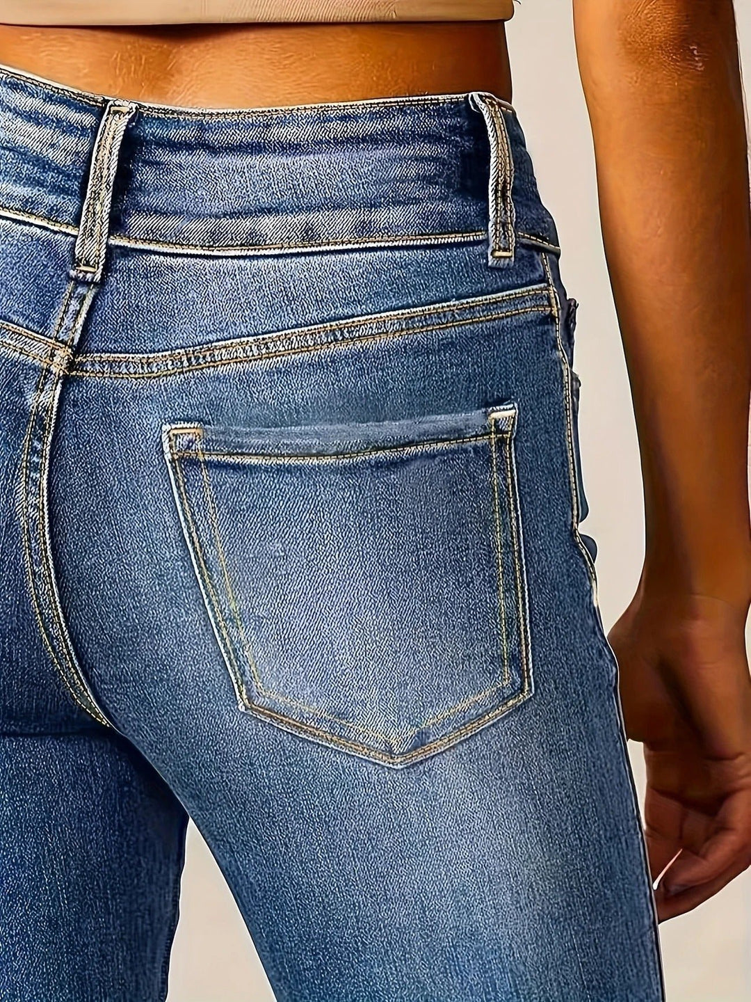 Women's High-Waist Sculpted Flare Jeans