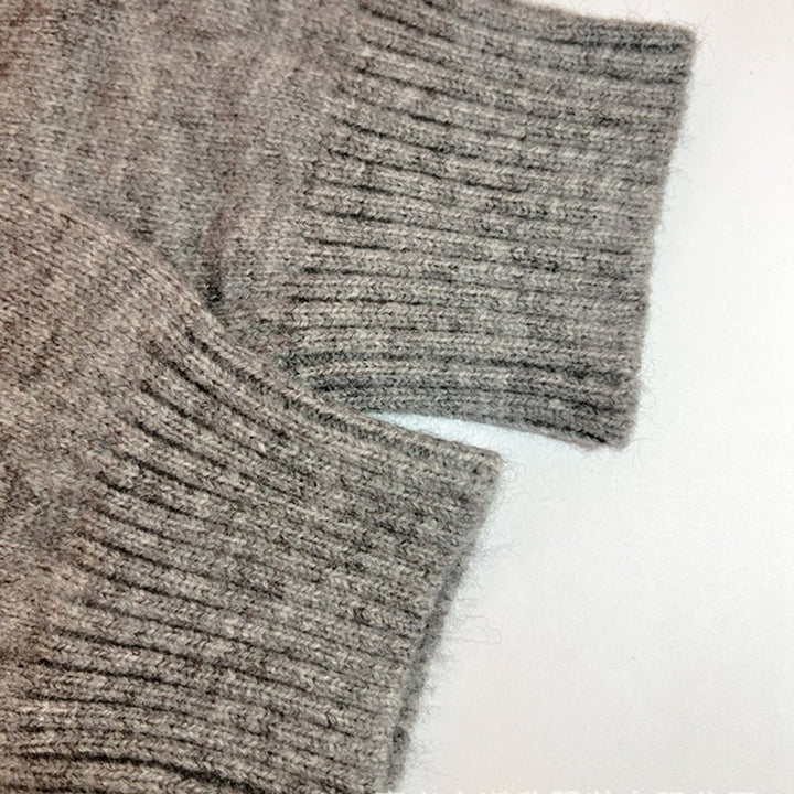 Women's Hooded Knit Open-Front Cardigan Jacket Letter Print