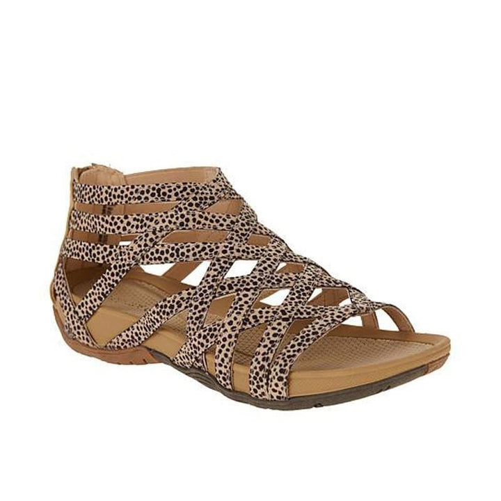 Women's Orthopedic Adjustable Strappy Sandals - Gray