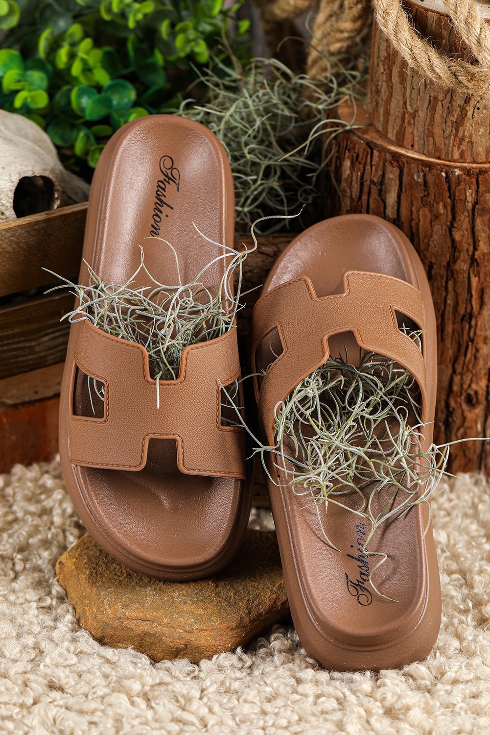 Women's Orthopedic Platform Slip-On Sandals
