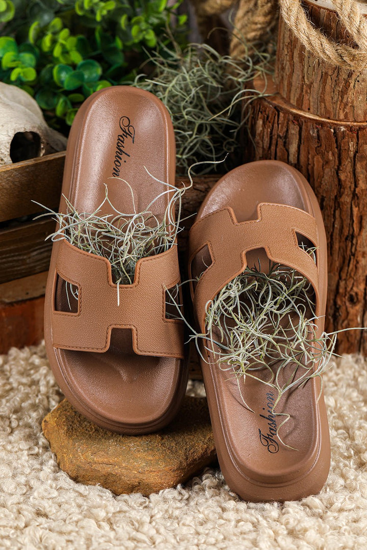 Women's Orthopedic Platform Slip-On Sandals