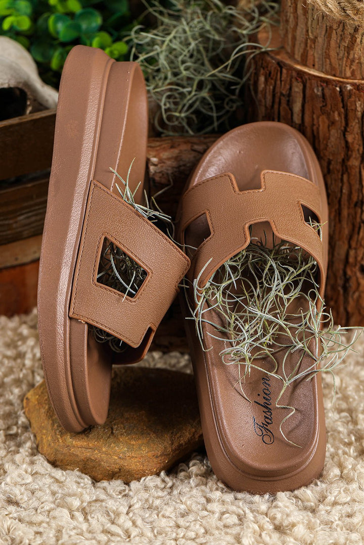 Women's Orthopedic Platform Slip-On Sandals