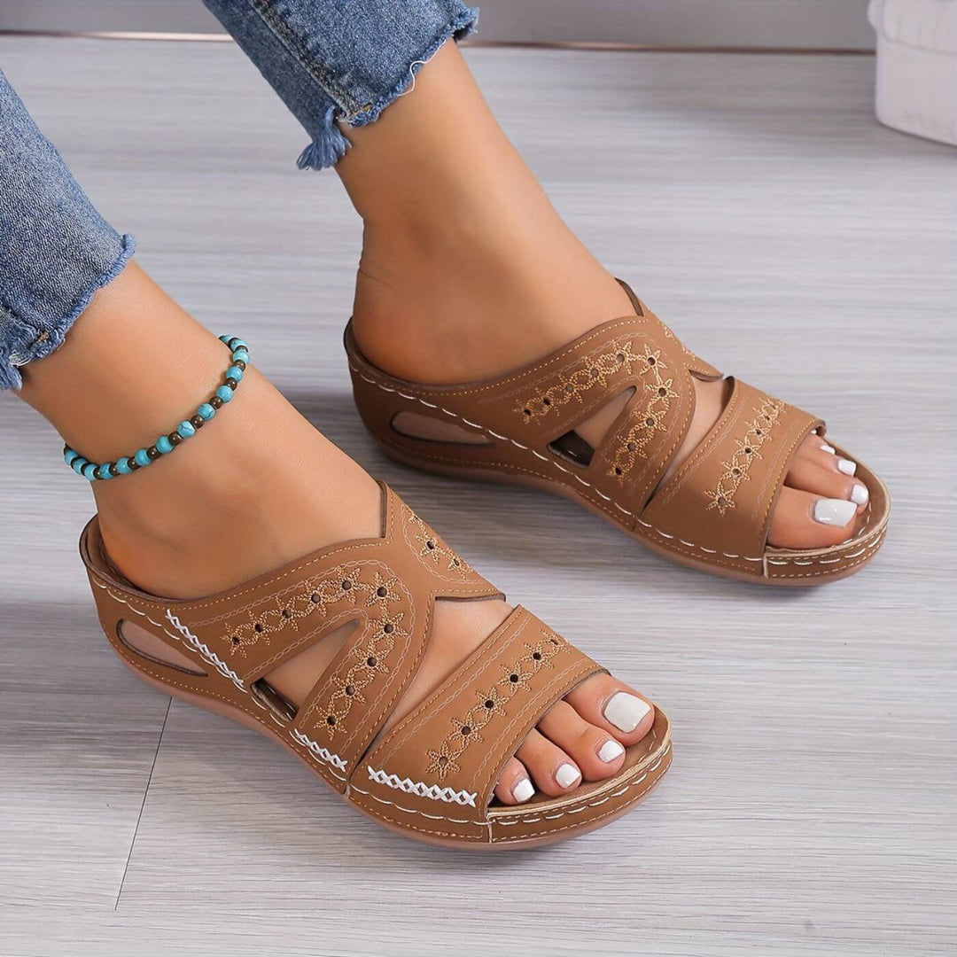 Women's Orthopedic Sandals Slip-Resistant Gel-Infused