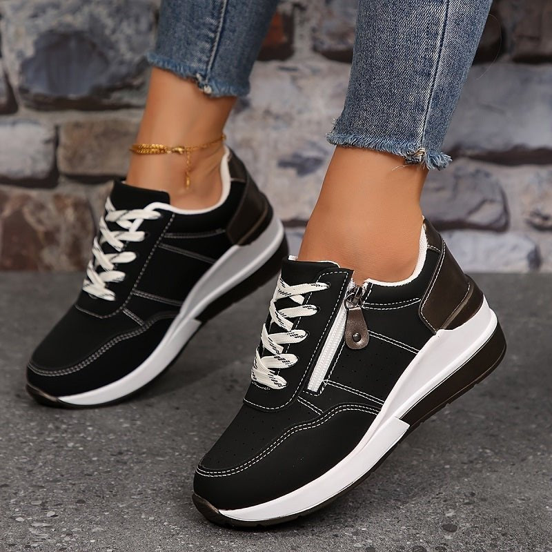 Women's Orthopedic Trainers Low-Top Lace-Up Comfort