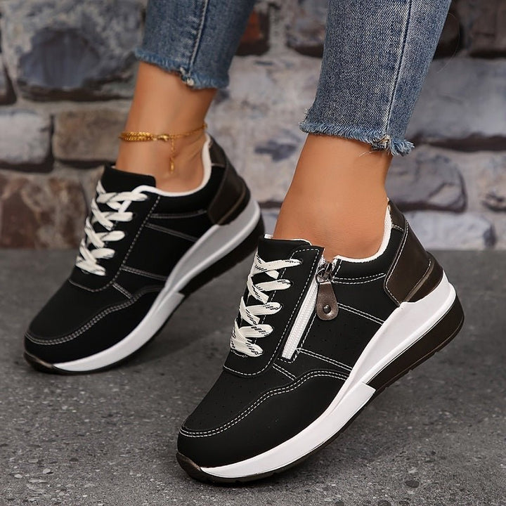 Women's Orthopedic Trainers Low-Top Lace-Up Comfort