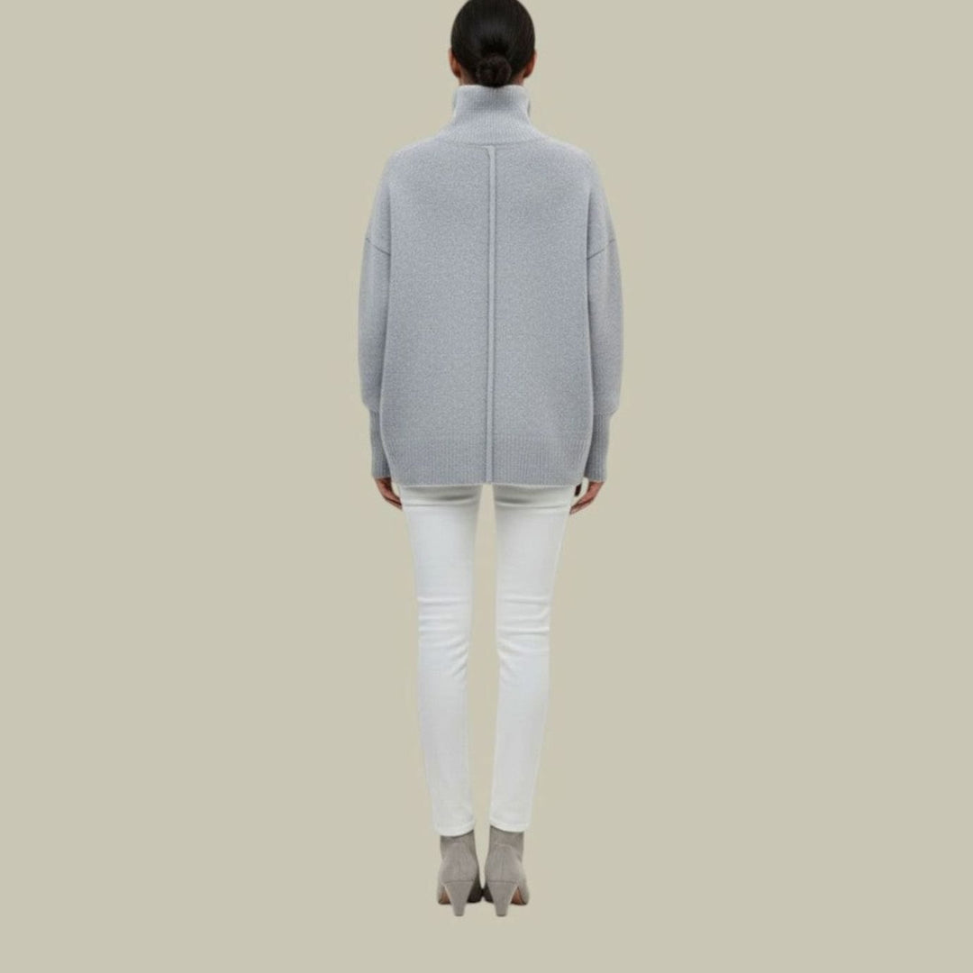 Women's Oversized Loose Fit Turtlenecks Knit Winter Jumper