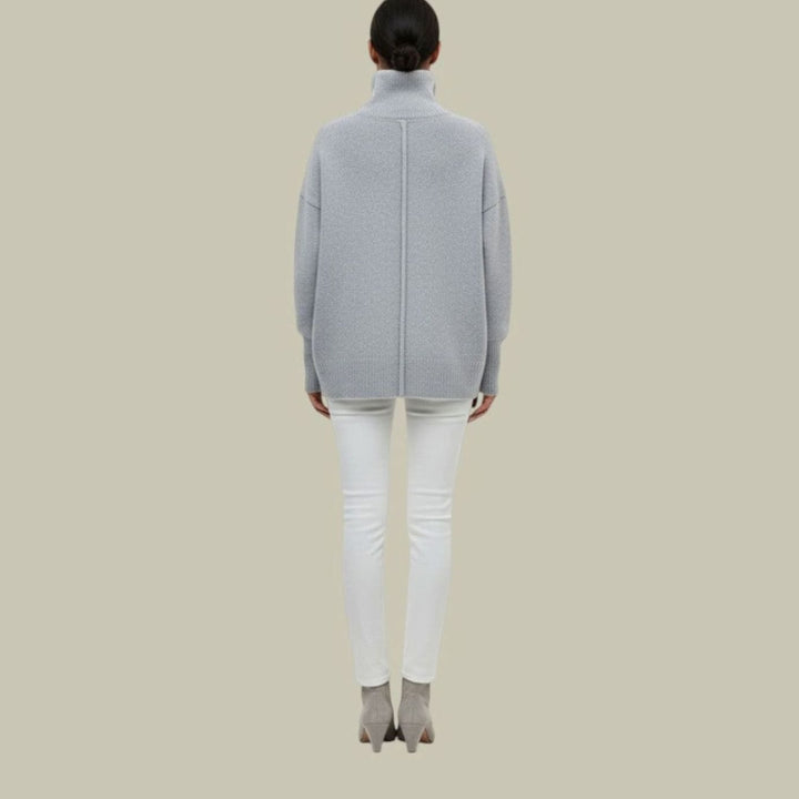 Women's Oversized Loose Fit Turtlenecks Knit Winter Jumper
